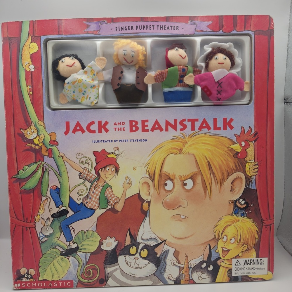 Finger Puppet Theater: Jack and the Beanstalk by Traditional Fairy Tale